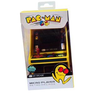 My Arcade Pac-Man Micro Player Pro 6.75" Mini Arcade Machine Portable Video Game